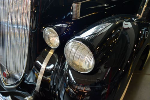 Black 1936 Pierce-Arrow