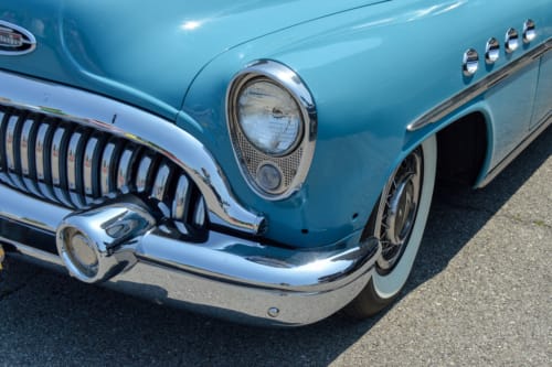 Blue 1953 Buick Roadster