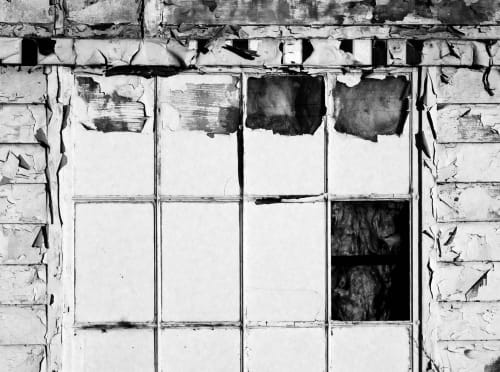 Old Window Peeling Paint