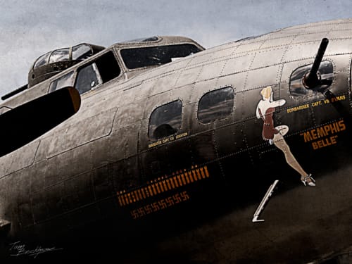 Memphis Belle Nose Art