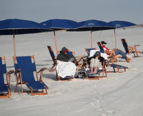 Cold Day at the Beach