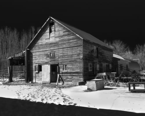 Barn Dark Sky