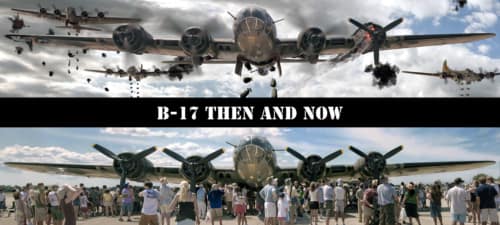 B-17 Then and Now