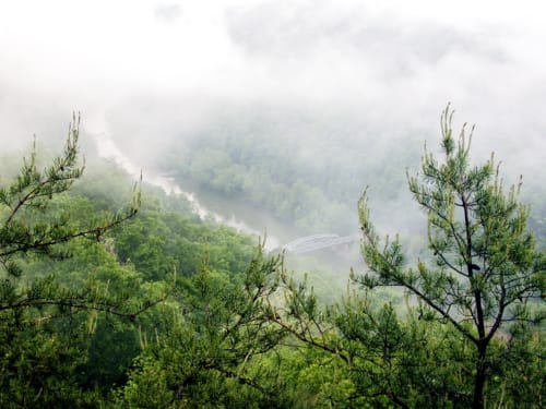 New Rive Gorge Lower Bridge
