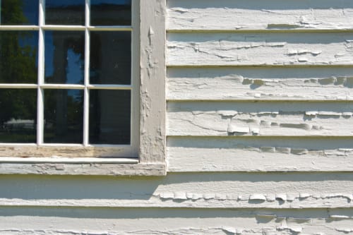 Old White Window